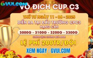 [Thông Báo] Giải Gà Tự Do Vô Địch Cup Tại CPC3 Ngày 11/6/2025